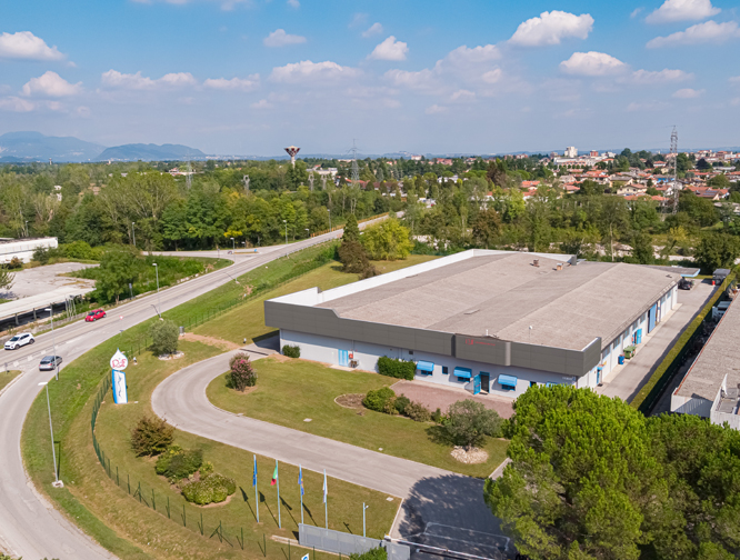 Manufacturing plant in Spilimbergo, Italy
